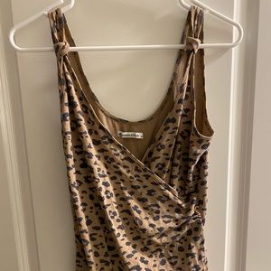 Abercrombie cheetah bodysuit
